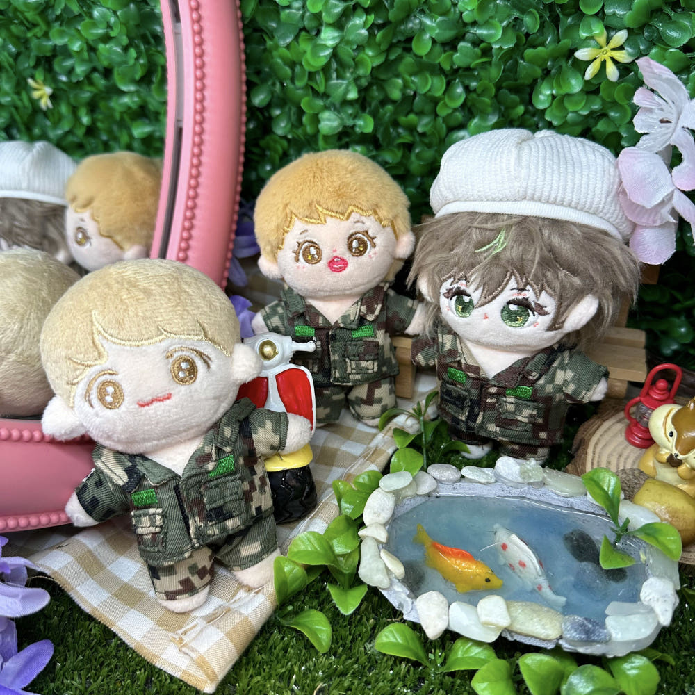 10cmぬい服 ミリタリーコーデセット｜推しぬい着せ替え