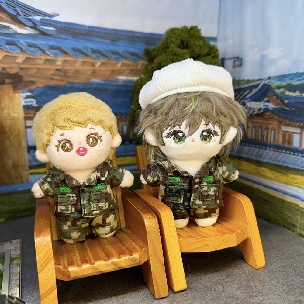 10cmぬい服 ミリタリーコーデセット｜推しぬい着せ替え
