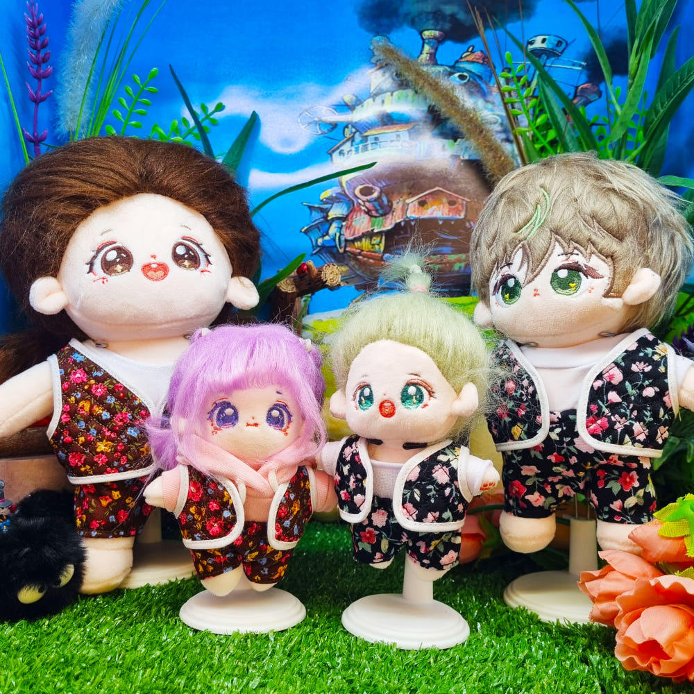 10cm/15cm/20cm Plushie Outfit: Kimjang Coordination Set | Oshi-nui Dress-up