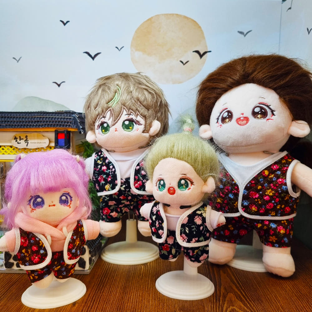 10cm/15cm/20cm Plushie Outfit: Kimjang Coordination Set | Oshi-nui Dress-up
