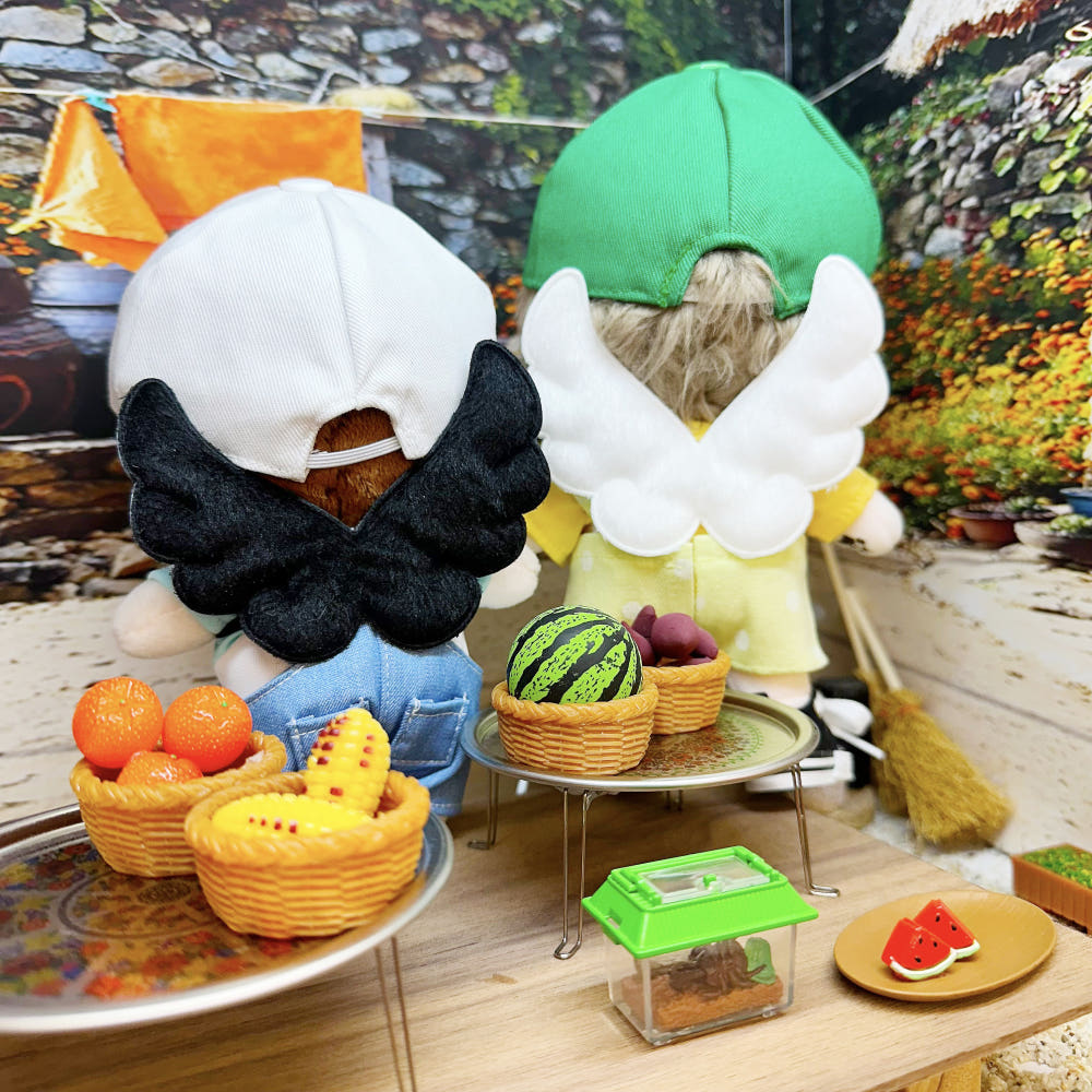 10cm・15cm・20cmぬい用 天使の羽アクセサリー｜推しぬい着せ替え