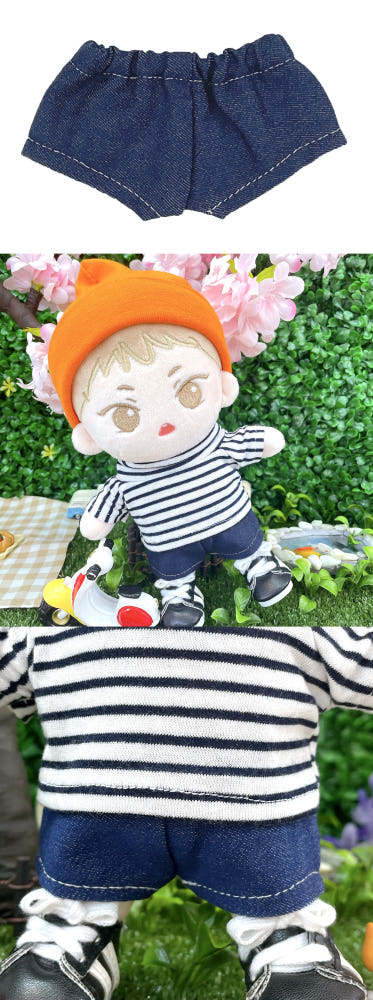 20cm 인형 옷 허리 밴딩 롱팬츠｜최애 인형 옷