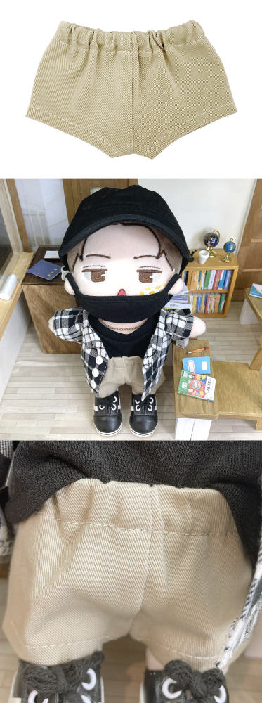 20cm 인형 옷 허리 밴딩 롱팬츠｜최애 인형 옷