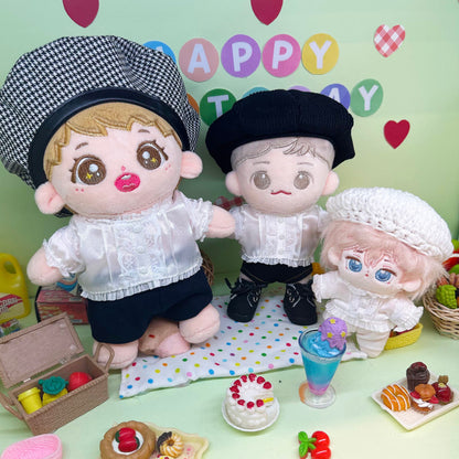 10cm・15cm・20cmぬい服 レースシャツ