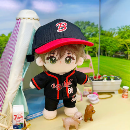 10cm・15cm・20cmぬい服 ベースボールコーデセット｜推しぬい着せ替え