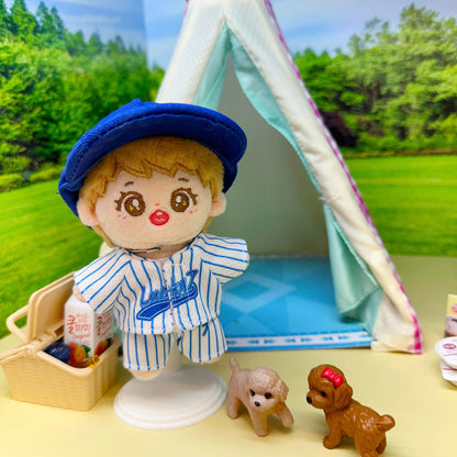 10cm・15cm・20cmぬい服 ベースボールコーデセット｜推しぬい着せ替え