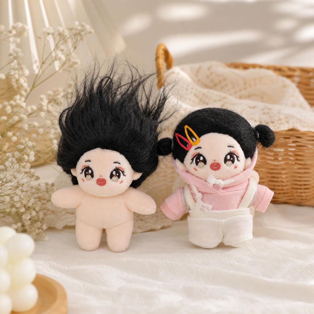 10cm・15cm・20cm 無属性ぬいぐるみ本体｜選べるヘアカラー・着せ替えぬい
