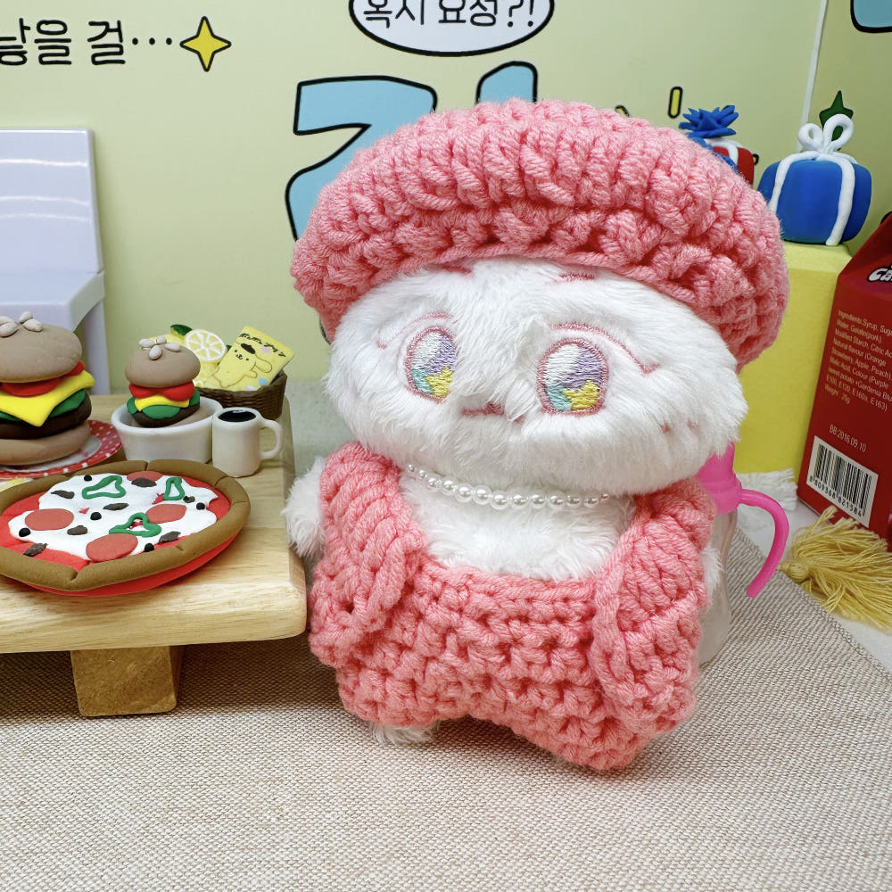 10cm・15cm・20cmぬい用 パールネックレス｜推しぬいアクセサリー