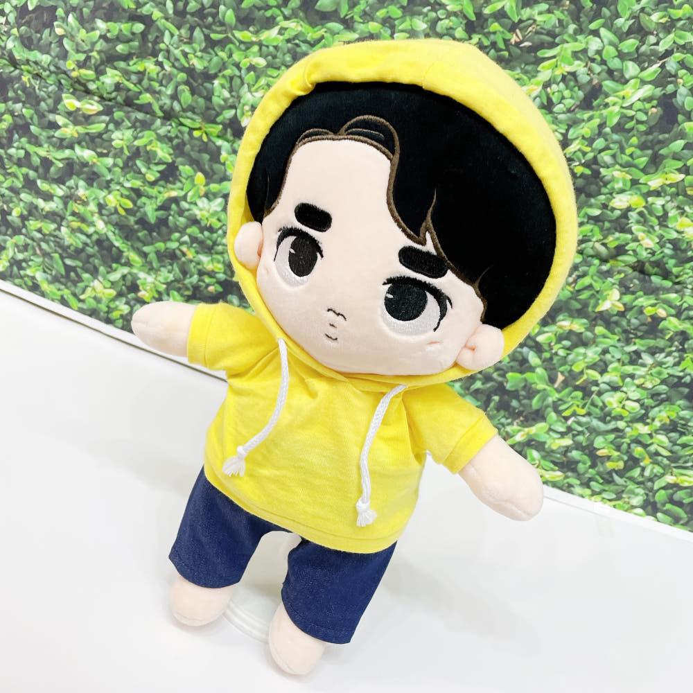 30cm 인형 옷 허리 고무줄 데님 팬츠｜최애 인형 옷