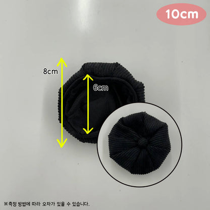 10cm・15cm・20cmぬい用 コーデュロイベレー帽