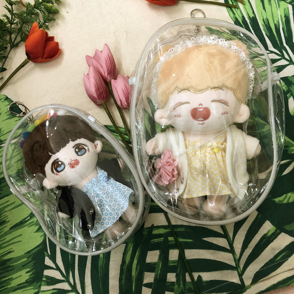 15cm・20cmぬい用 クリアポーチ｜推しぬい小物
