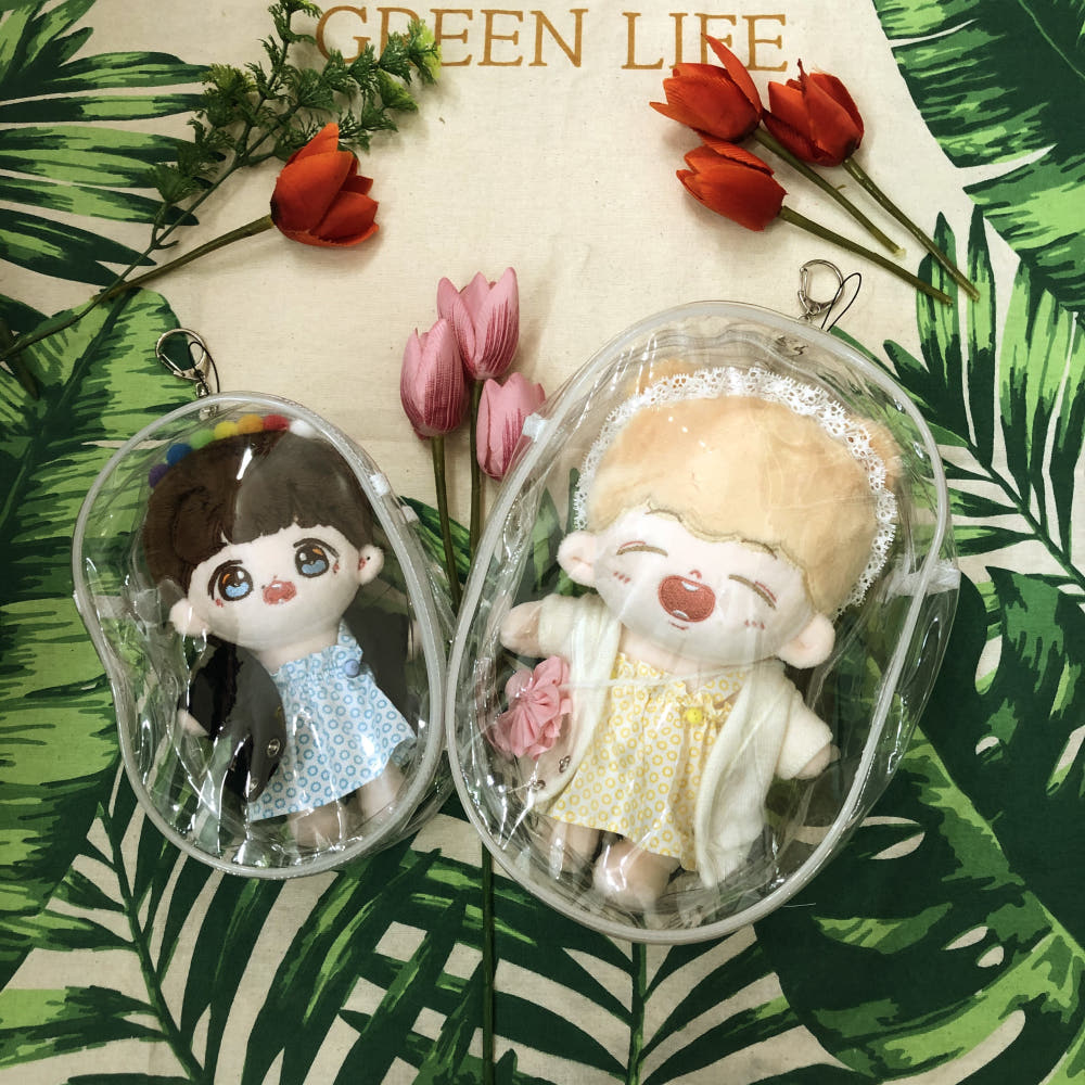 15cm・20cmぬい用 クリアポーチ｜推しぬい小物