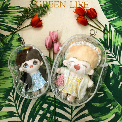 15cm・20cmぬい用 クリアポーチ｜推しぬい小物