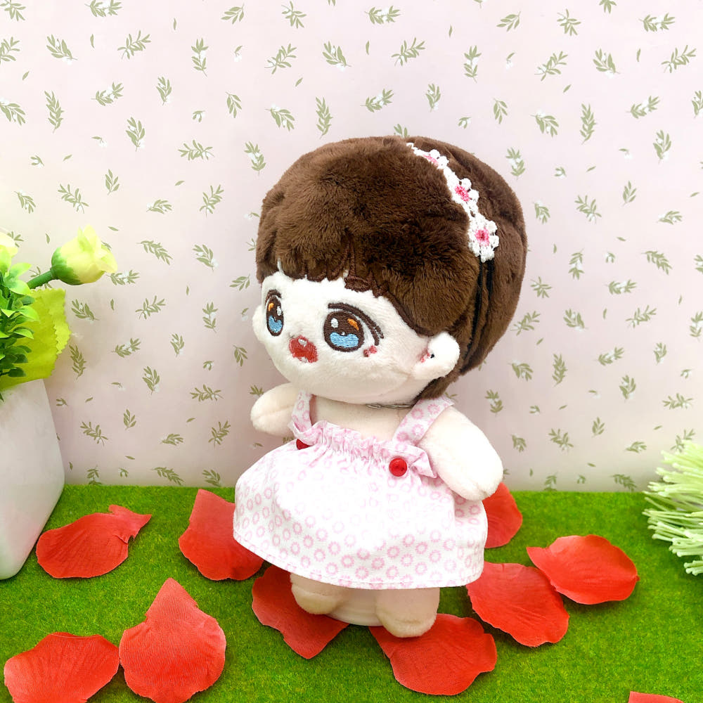 20cmぬい用 花刺繍ヘアバンド｜推しぬい小物