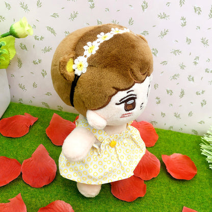 20cmぬい用 花刺繍ヘアバンド｜推しぬい小物