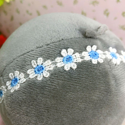 20cmぬい用 花刺繍ヘアバンド｜推しぬい小物