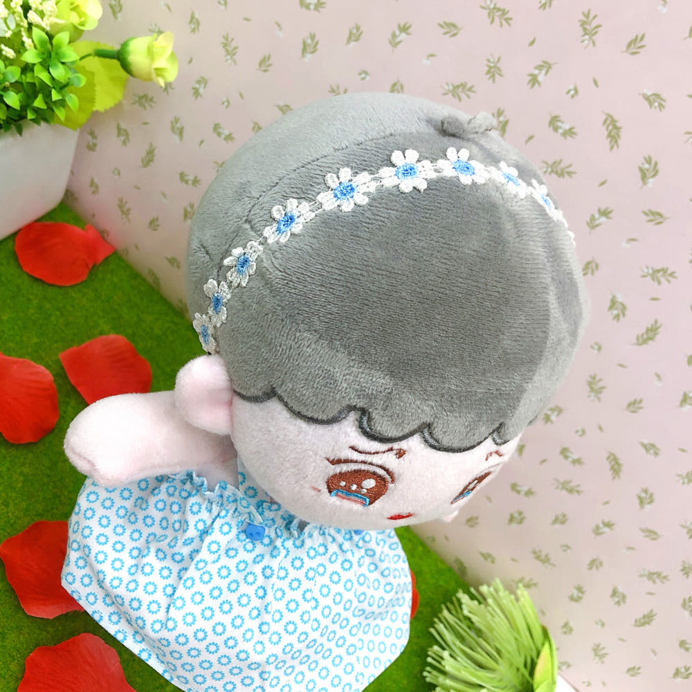 20cmぬい用 花刺繍ヘアバンド｜推しぬい小物