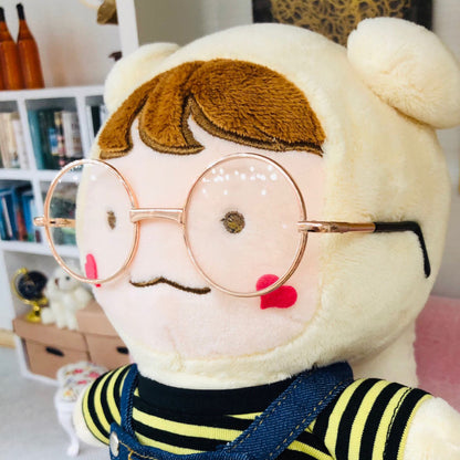 15cm·20cm 인형용 안경｜최애 인형 소품