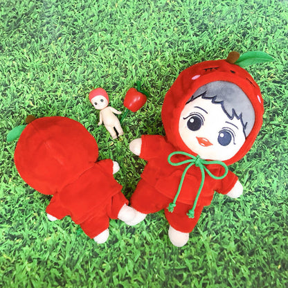 15cm·20cm 인형 옷 과일 후드티｜최애 인형 옷