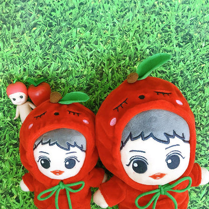 15cm·20cm 인형 옷 과일 후드티｜최애 인형 옷