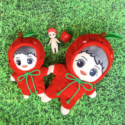 15cm·20cm 인형 옷 과일 후드티｜최애 인형 옷