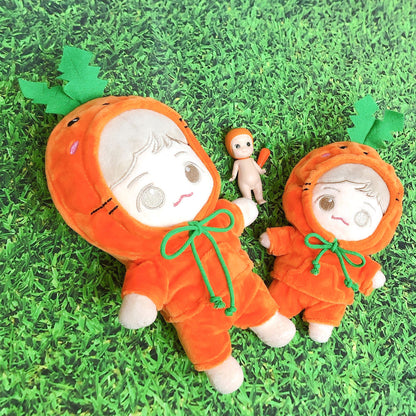 15cm·20cm 인형 옷 과일 후드티｜최애 인형 옷