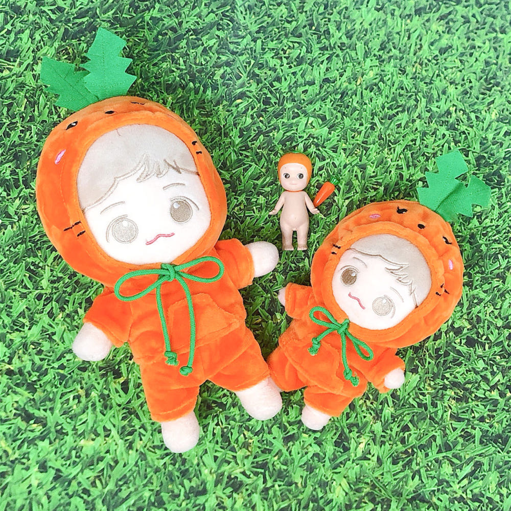 15cm·20cm 인형 옷 과일 후드티｜최애 인형 옷