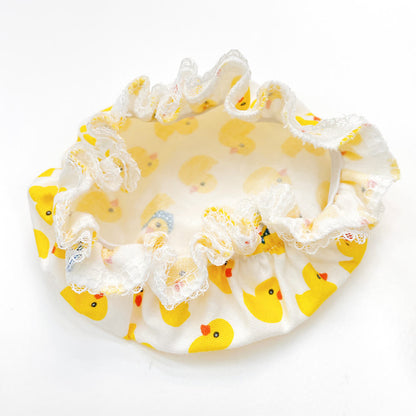 15cmぬい用 あひる・いちごパジャマ帽子｜推しぬい小物