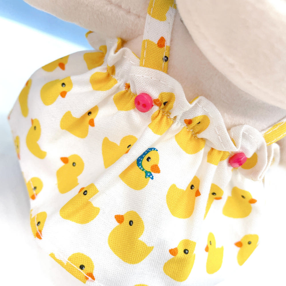 20cmぬい服 ボタンサロペットワンピース｜推しぬい服