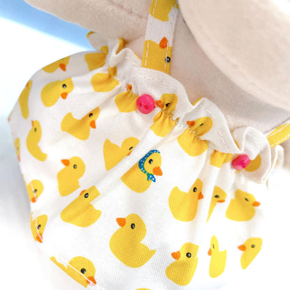 20cmぬい服 ボタンサロペットワンピース｜推しぬい服