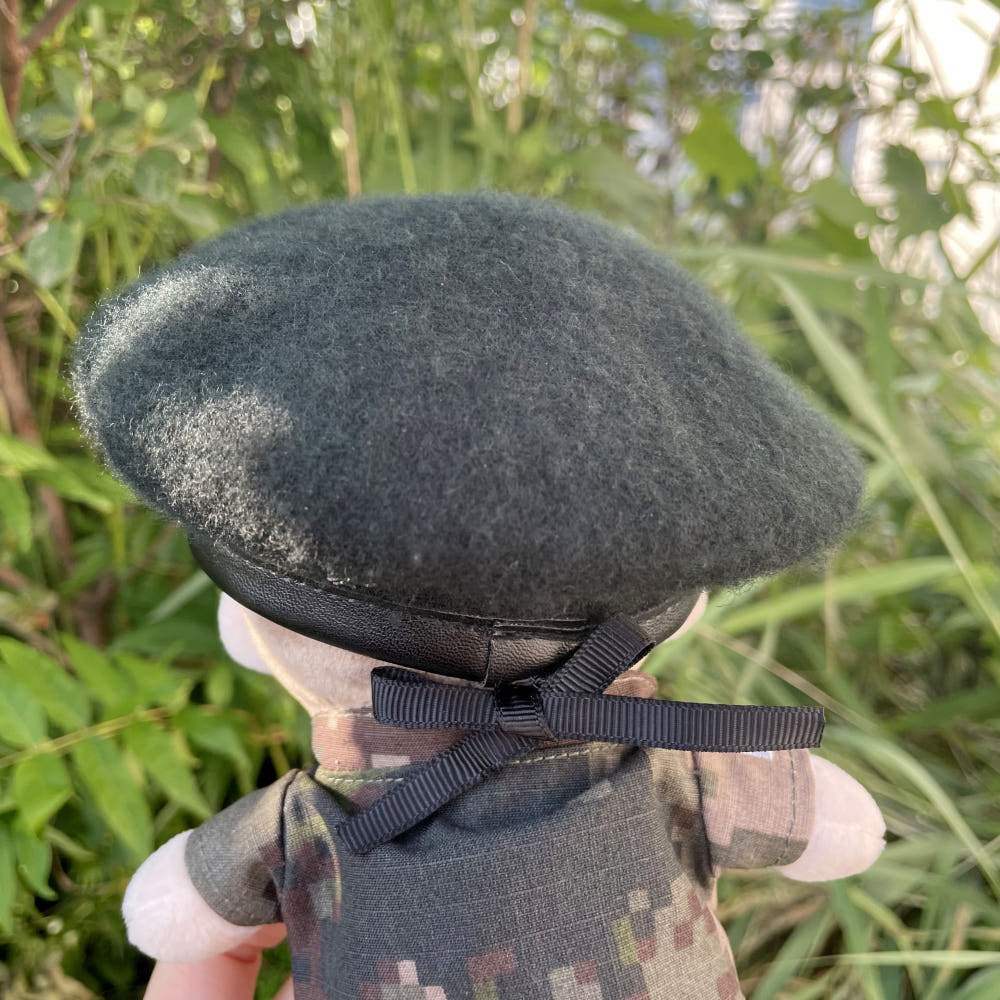 15cm・20cmぬい用 ミリタリーベレー帽｜推しぬい小物