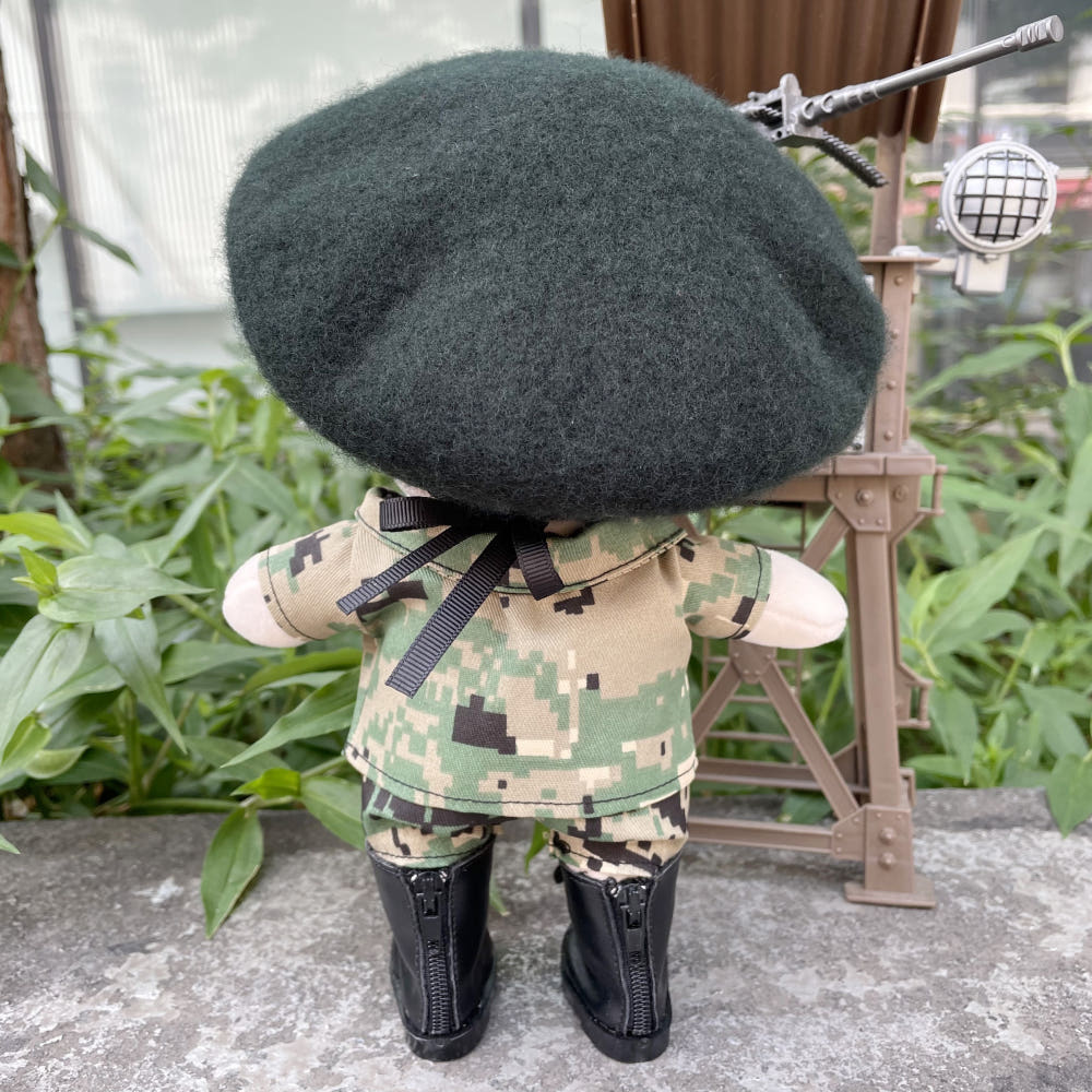 15cm・20cmぬい用 ミリタリーベレー帽｜推しぬい小物