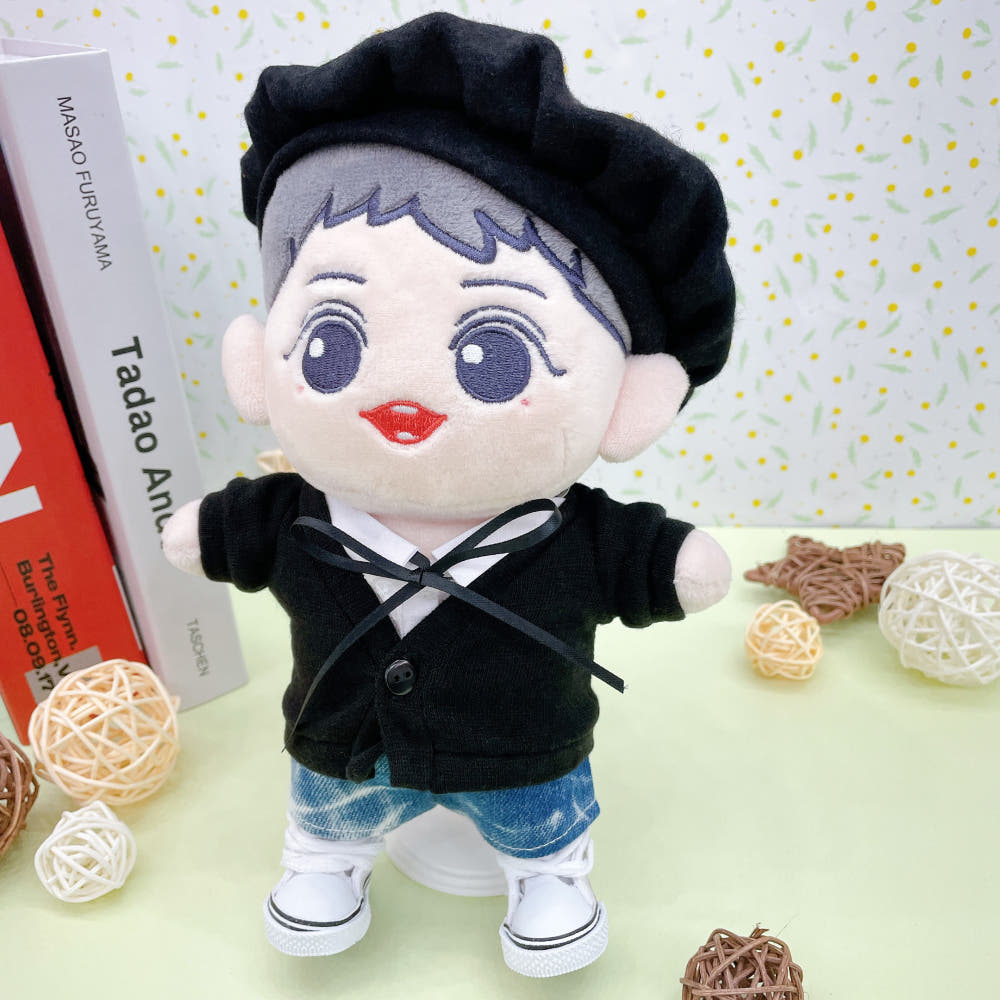 20cm 인형 옷 버튼 가디건 | 최애 인형 옷