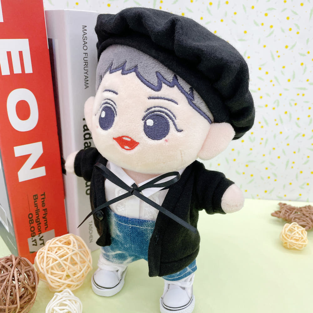 20cm 인형 옷 버튼 가디건 | 최애 인형 옷