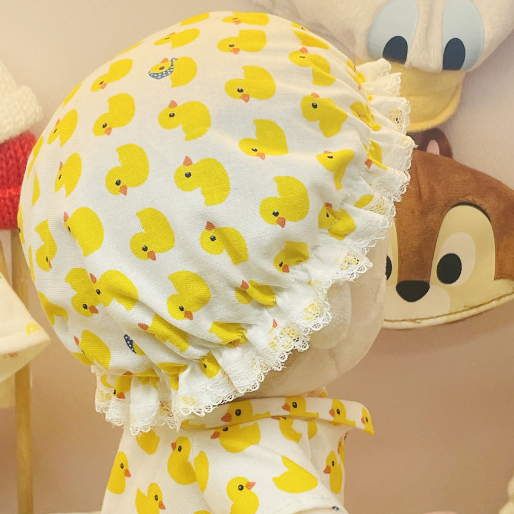20cmぬい用 あひる＆いちごパジャマ帽子｜推しぬい小物