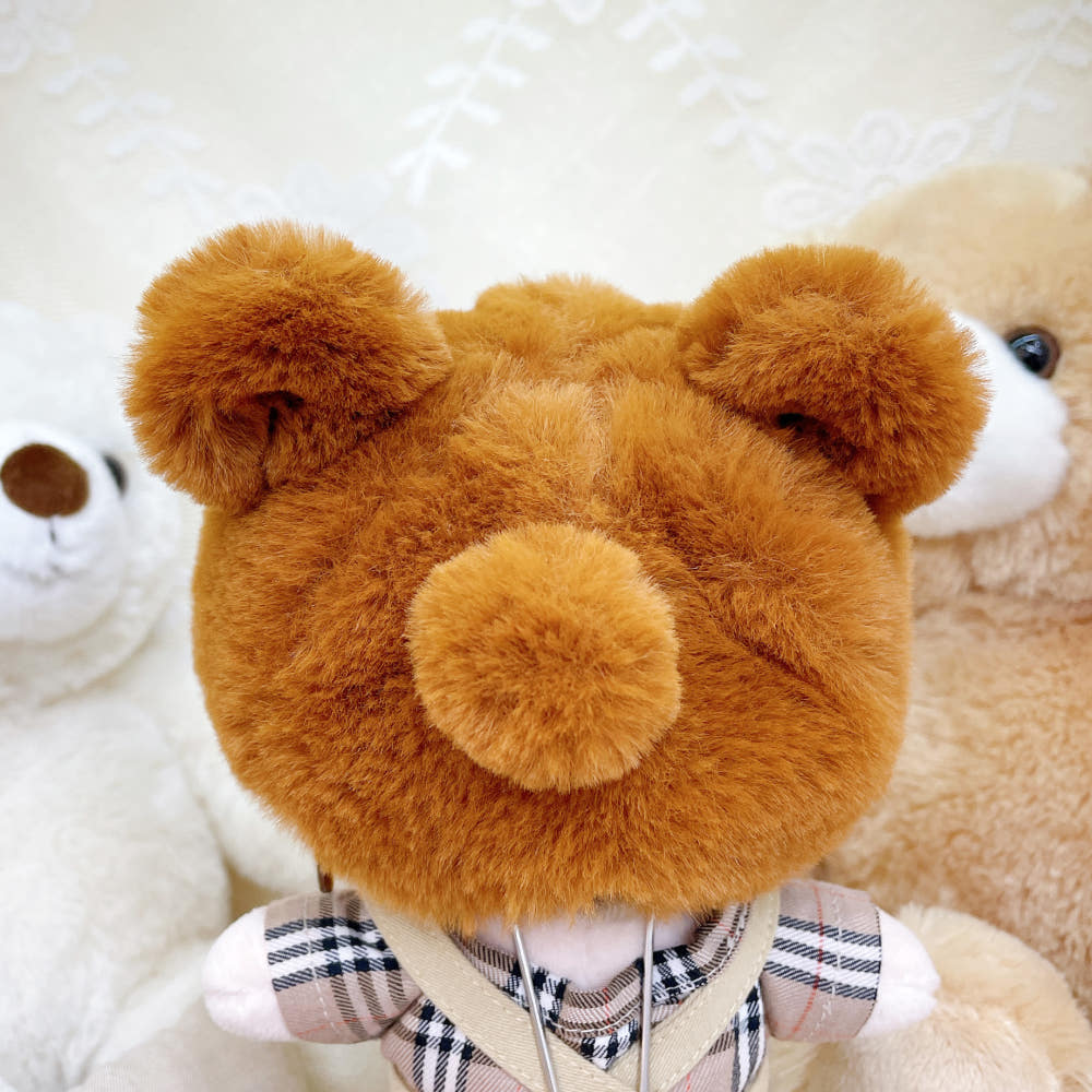 15cm・20cmぬい用 くま耳しっぽ帽子｜推しぬい小物