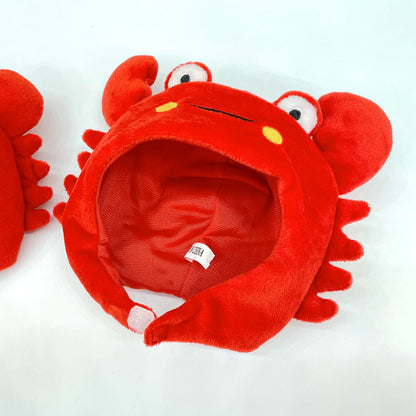 15cm・20cmぬい用 カニ帽子｜推しぬい小物