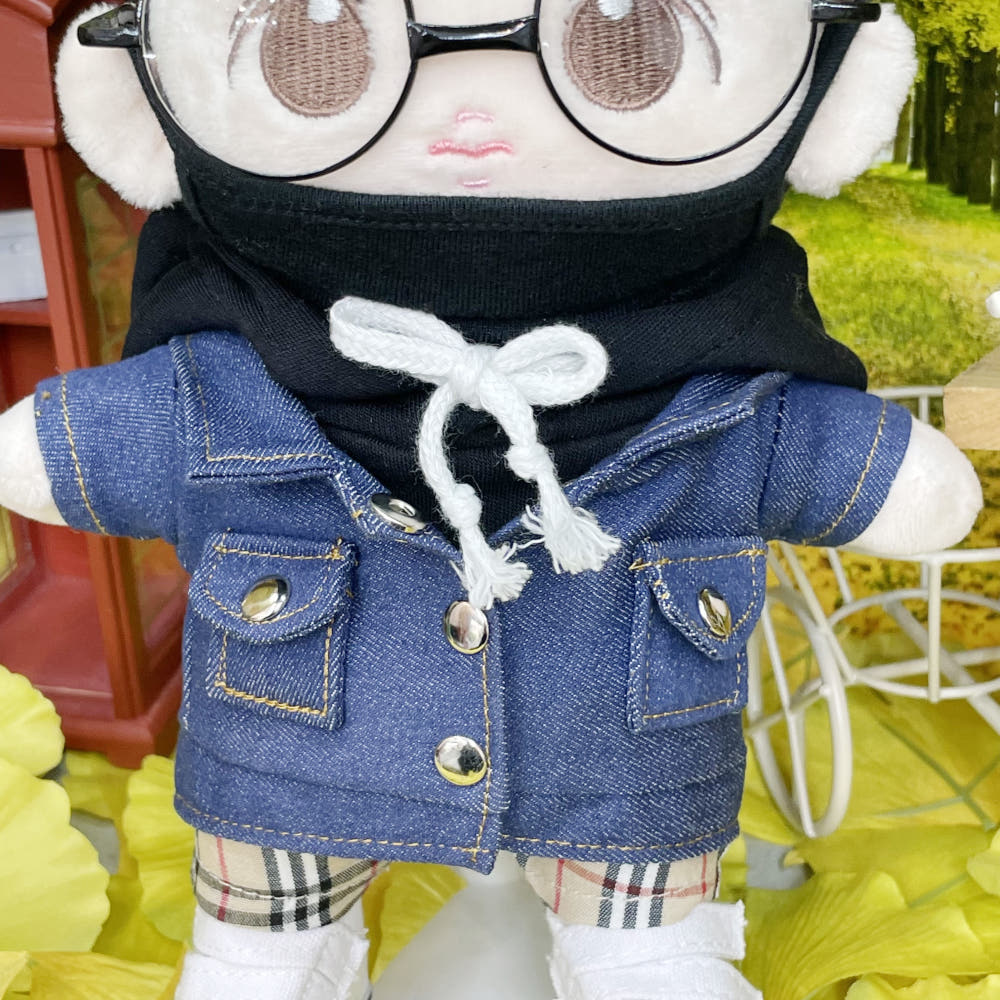 15cm・20cmぬい服 デニムジャケット｜推しぬい服