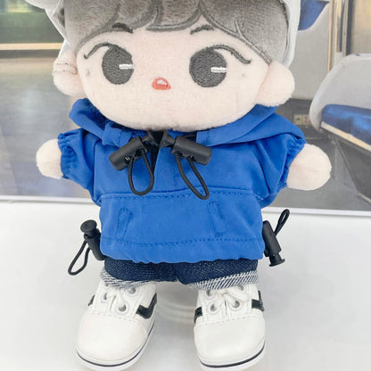 15cm·20cm 인형 옷 롤업 데님 팬츠｜최애 인형 옷