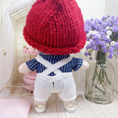 15cm・20cmぬい服 ポケット付きコーデュロイサロペット｜推しぬい服