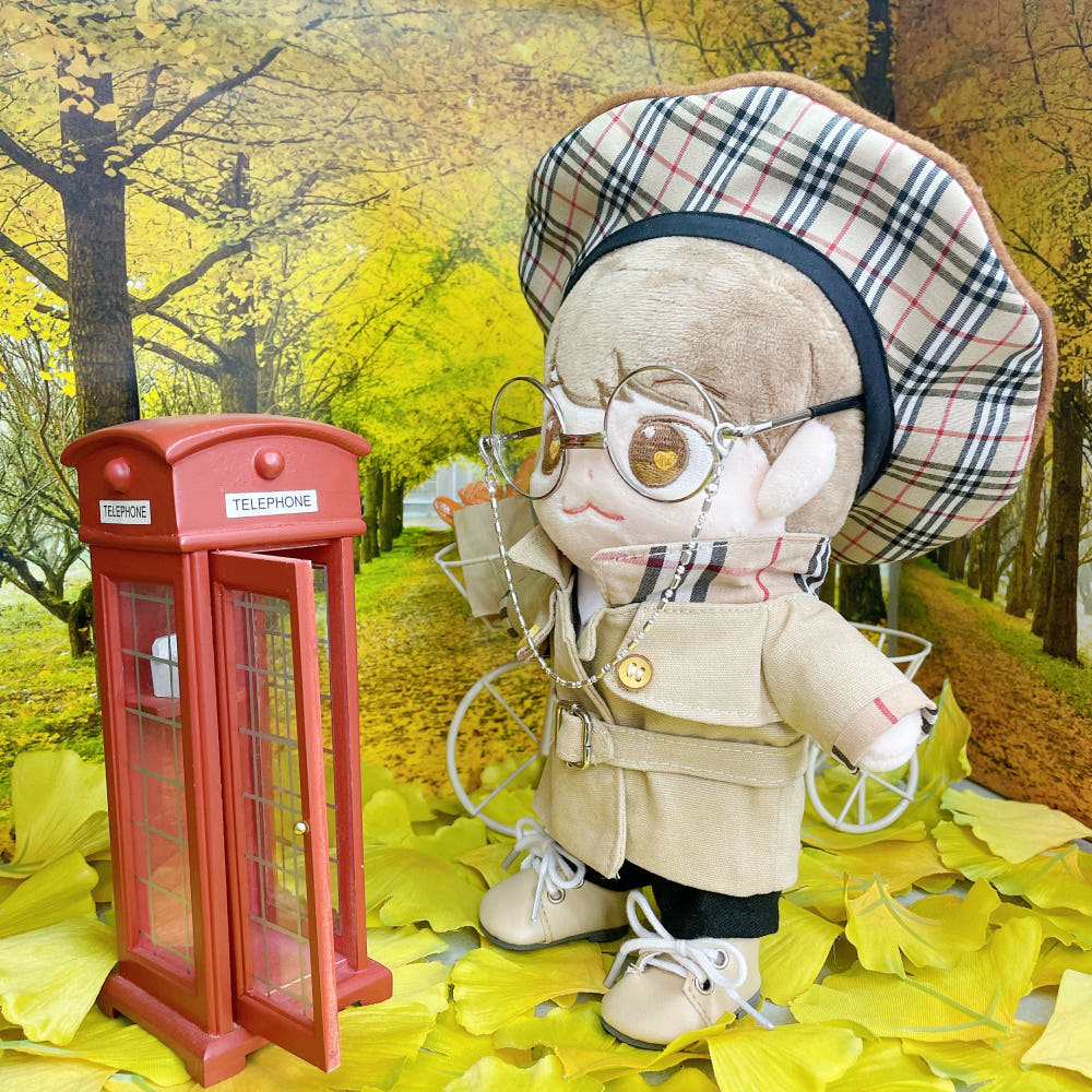 20cm 인형 옷 트렌치코트 | 최애 인형 옷