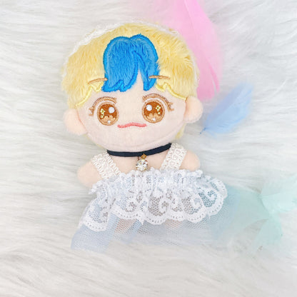 10cm 인형 옷 비비드 레이스 스커트 세트｜최애 인형 옷