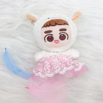 10cm 인형 옷 비비드 레이스 스커트 세트｜최애 인형 옷