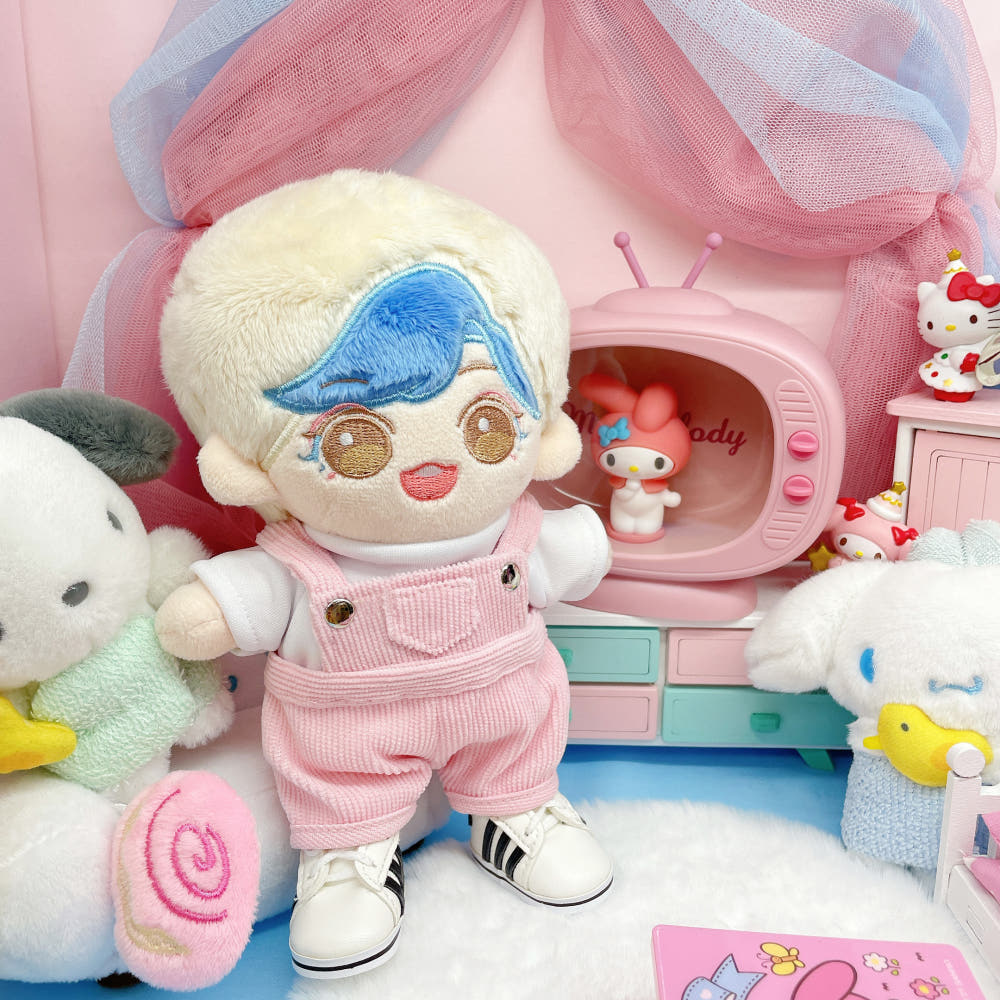 15cm・20cmぬい服 ポケット付きコーデュロイサロペット｜推しぬい服