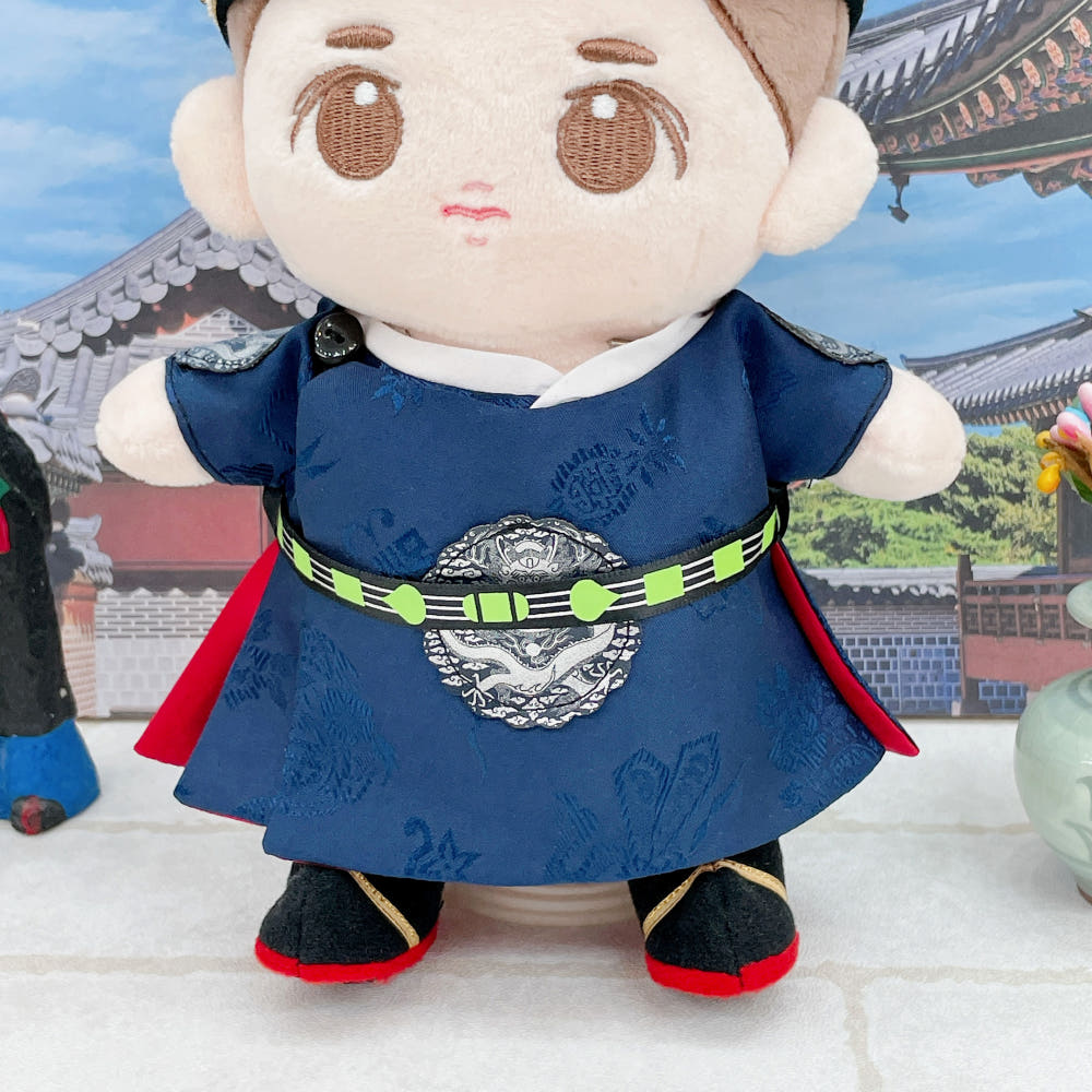 10cm·15cm·20cm 인형 옷 세자 한복 코디 세트｜최애 인형 옷