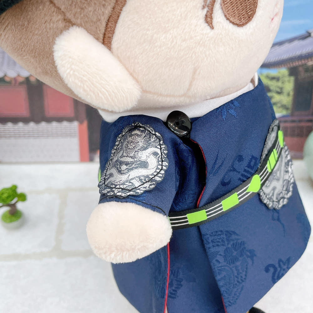 10cm·15cm·20cm 인형 옷 세자 한복 코디 세트｜최애 인형 옷