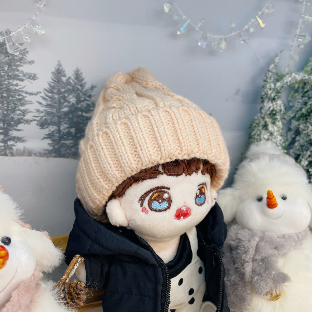 Fur hat for 15cm plushies | Oshi-nui accessory