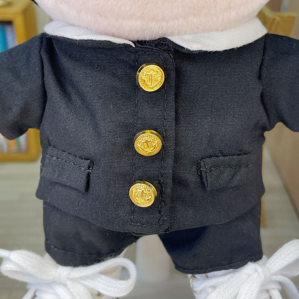 10cm・15cm・20cmぬい服 学ランコーデセット