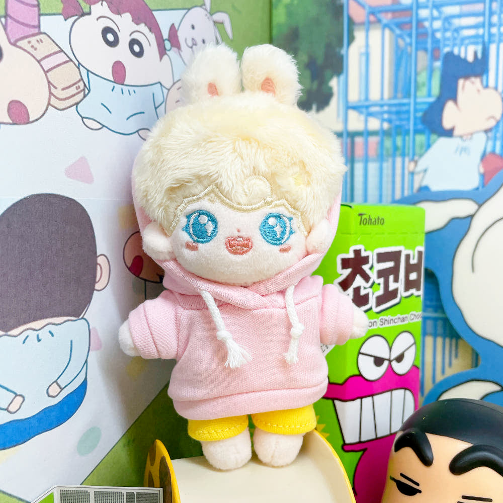 10cm plushie overalls