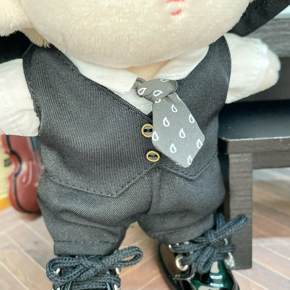 Short necktie for 10cm plushie